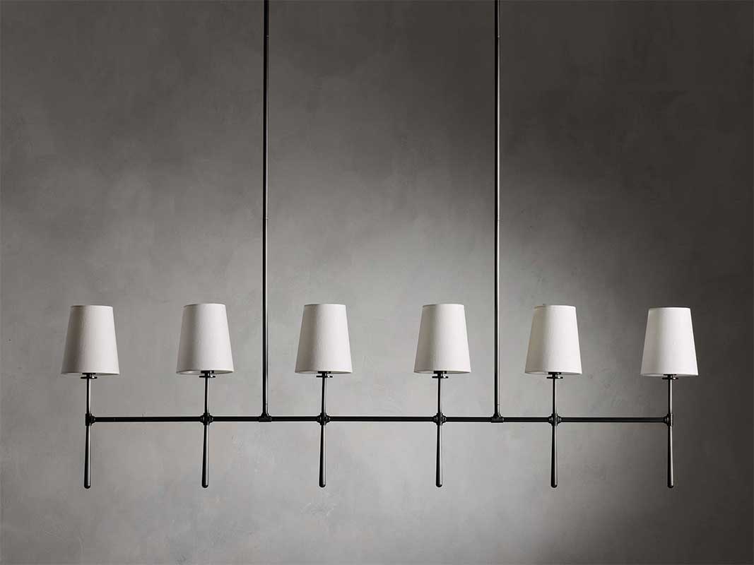 KL Rhodesa Linear Chandelier