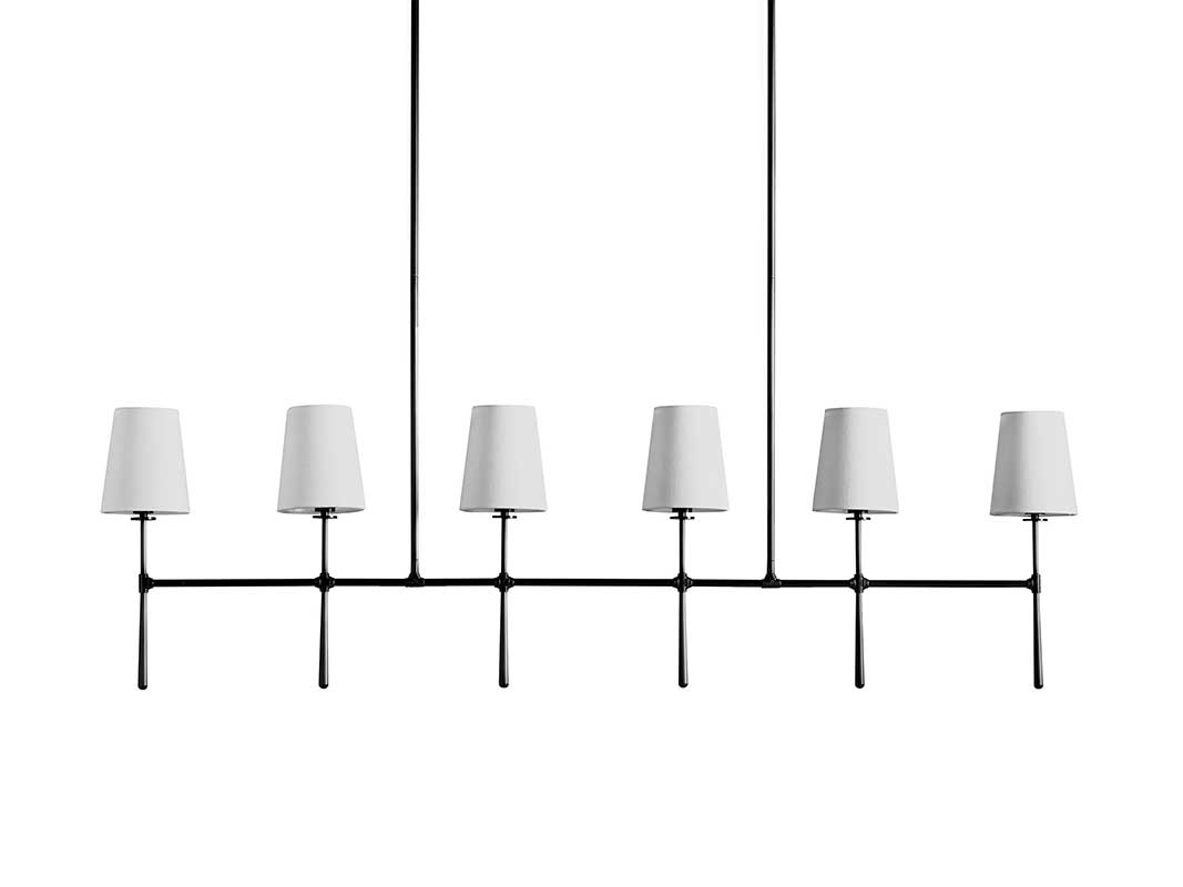 KL Rhodesa Linear Chandelier