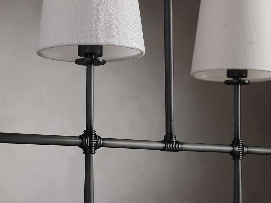 KL Rhodesa Linear Chandelier