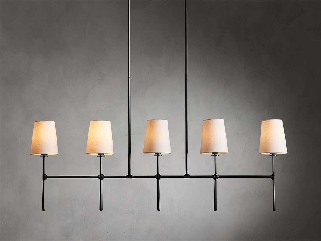 KL Rhodesa Linear Chandelier
