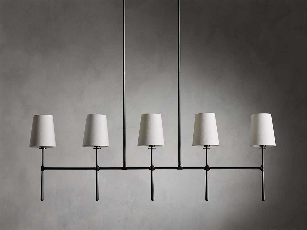 KL Rhodesa Linear Chandelier