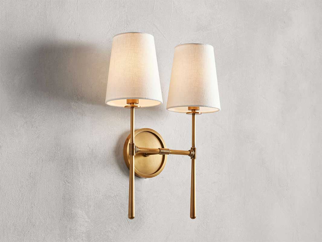 KL Rhodesa 2-Light Wall Sconce