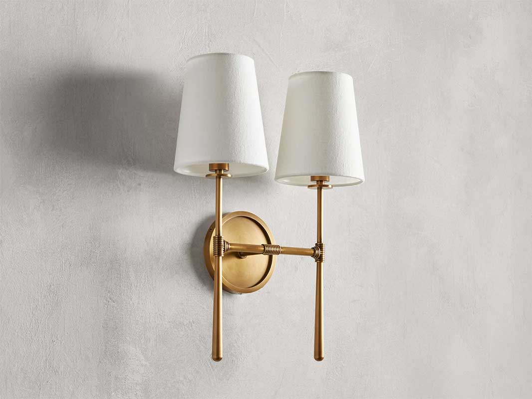 KL Rhodesa 2-Light Wall Sconce