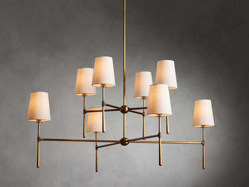 KL Rhodesa 2-Tier Round Chandelier
