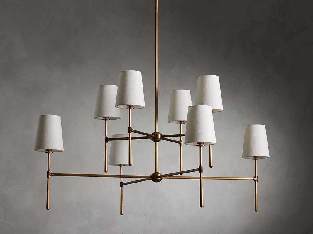 KL Rhodesa 2-Tier Round Chandelier