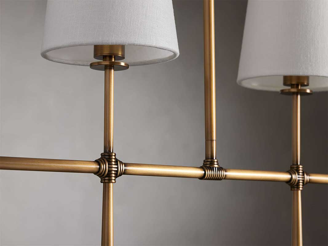 KL Rhodesa Linear Chandelier