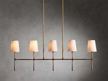 KL Rhodesa Linear Chandelier