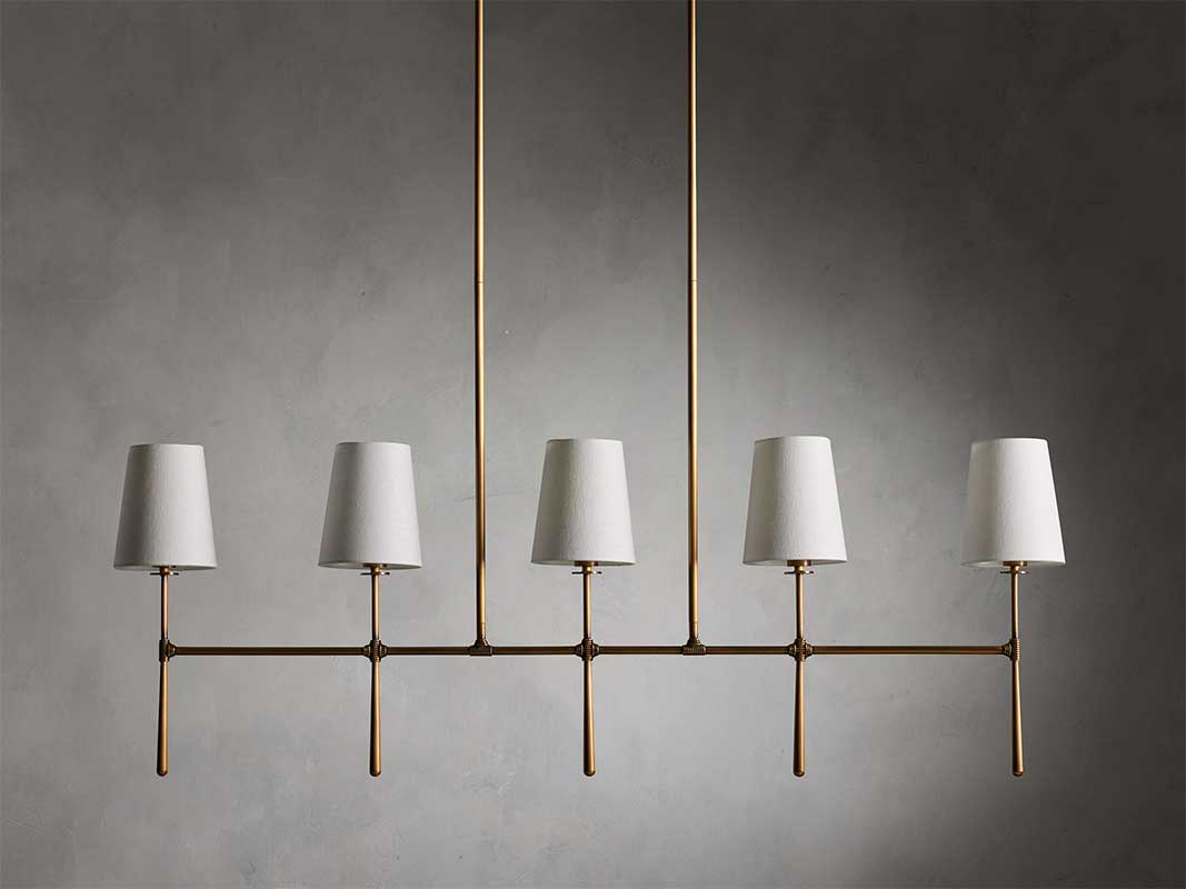 KL Rhodesa Linear Chandelier