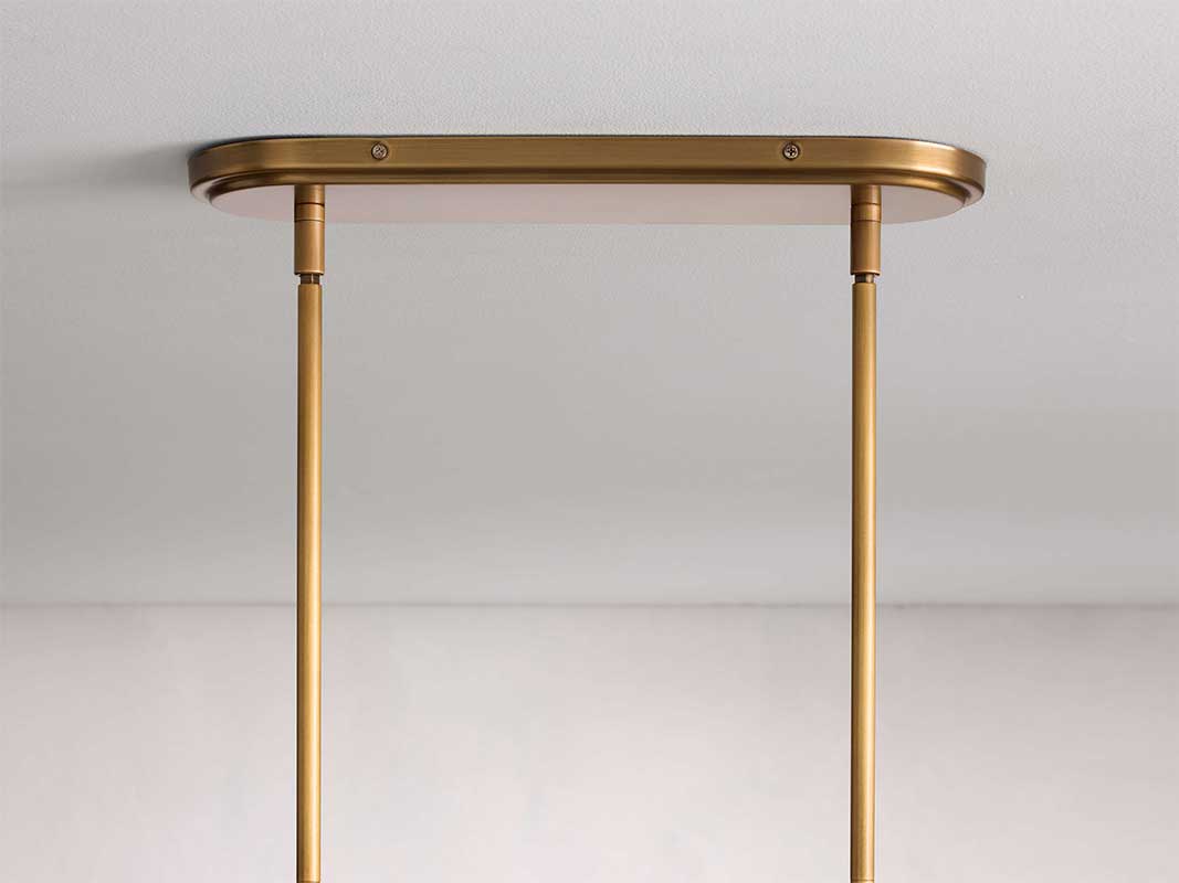 KL Rhodesa Linear Chandelier