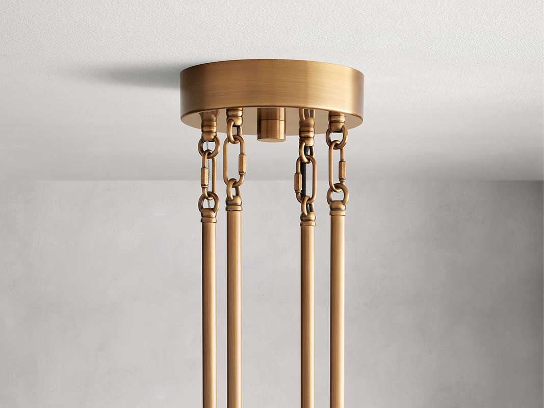 KL Delsiey Round Chandelier 38" 48" 60"