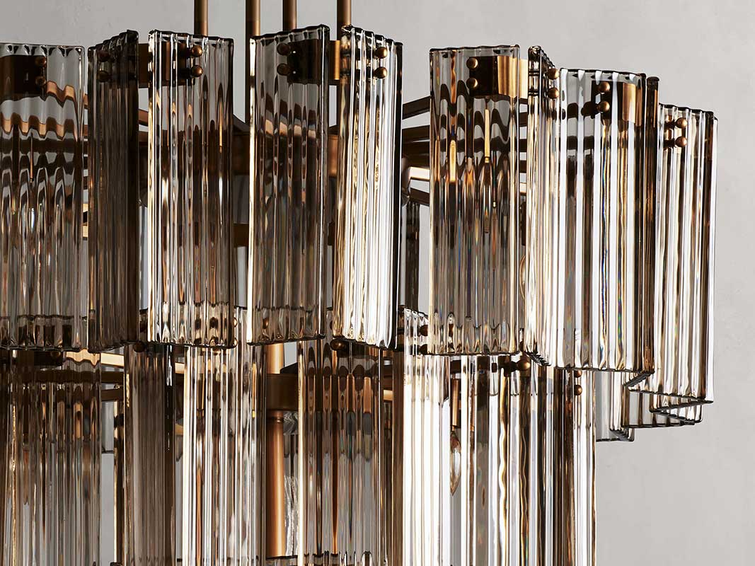 KL Delsiey Round Chandelier 38" 48" 60"