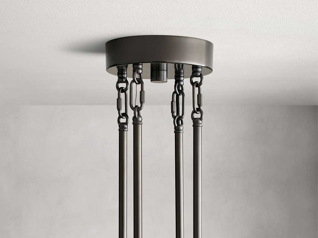 KL Delsiey Round Chandelier 38" 48" 60"