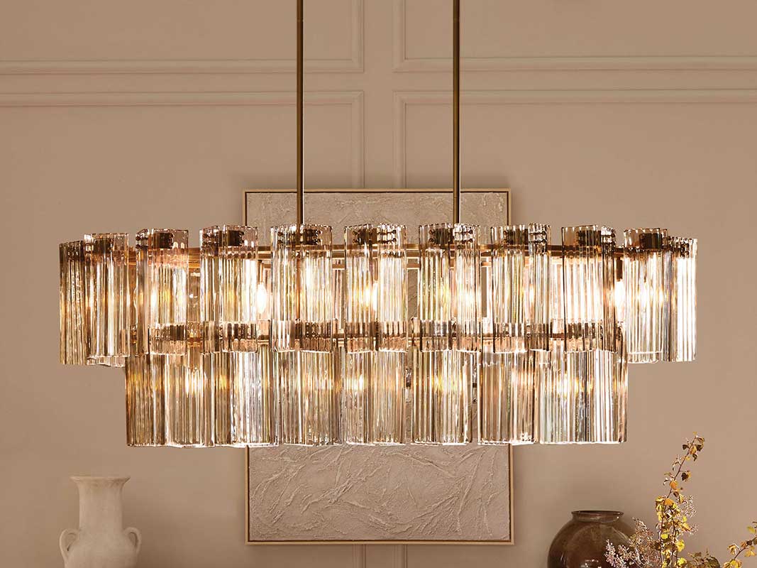 KL Delsiey Oval Chandelier