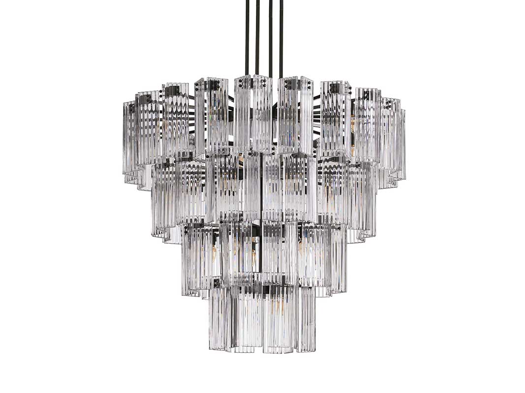 KL Delsiey Round Chandelier 38" 48" 60"