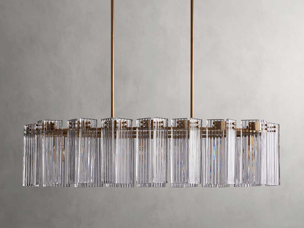 KL Delsiey Oval Chandelier