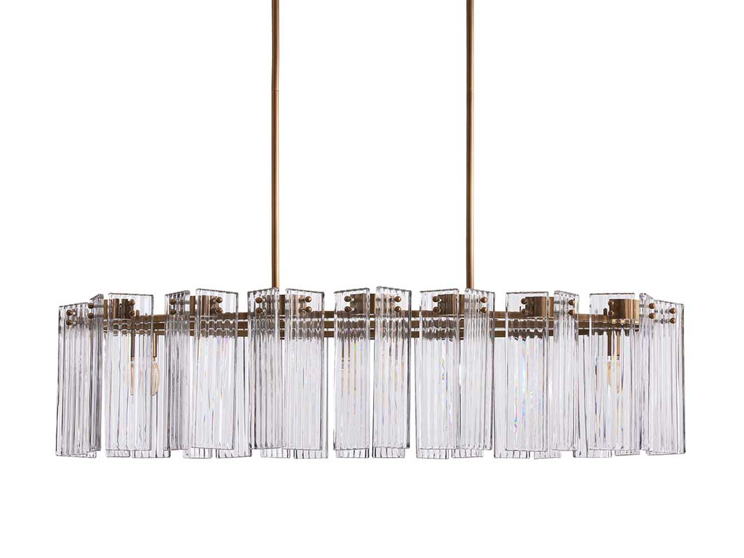KL Delsiey Oval Chandelier