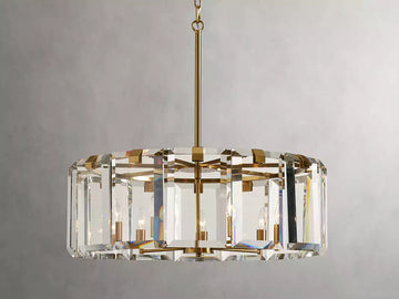 Amayar Crystal Round Chandelier 30" 38" 48"