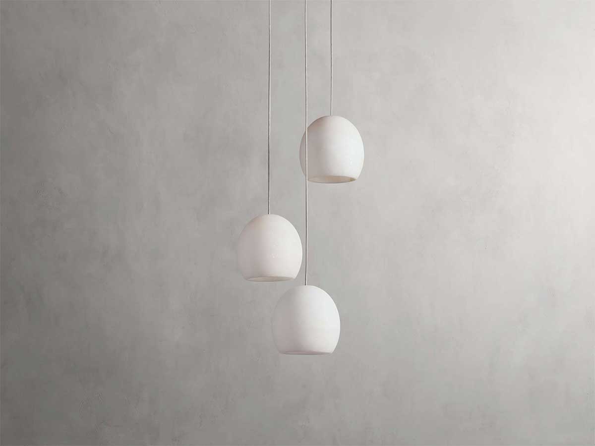 KL Arican Alabaster Round Chandelier