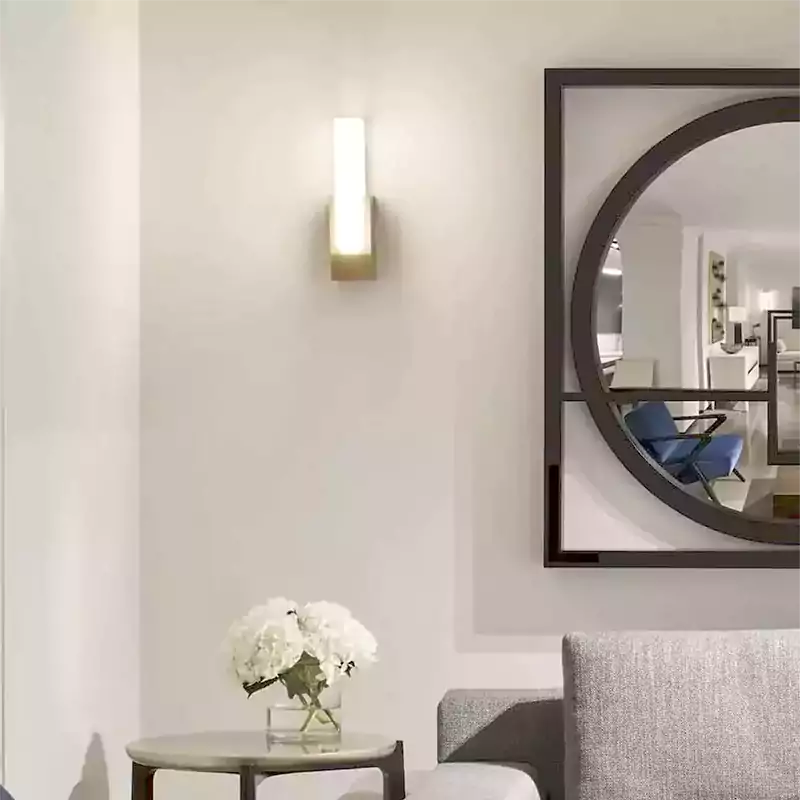 Agatha Alabaster Sconce