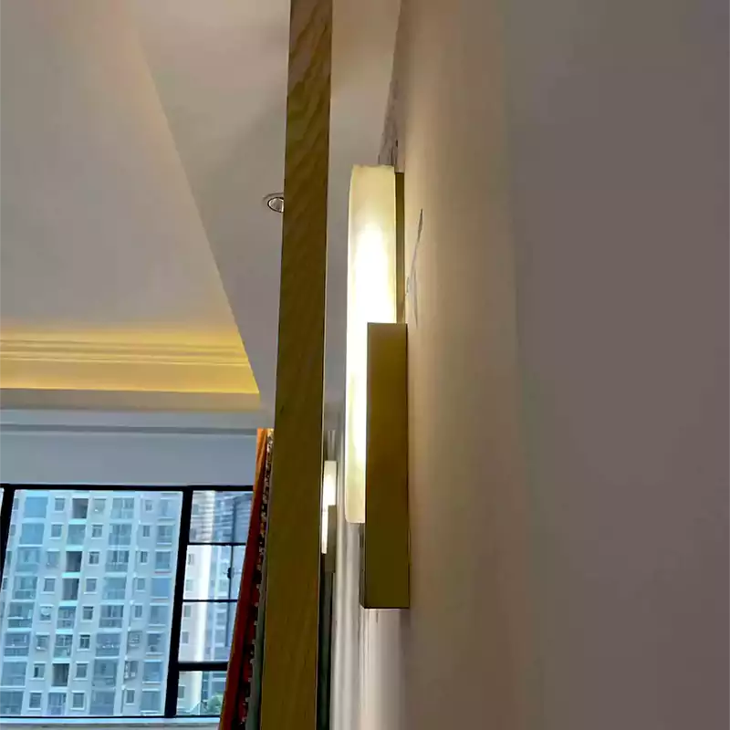 Agatha Alabaster Sconce