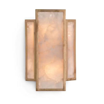 KL Alabaster Panel Wall Sconce