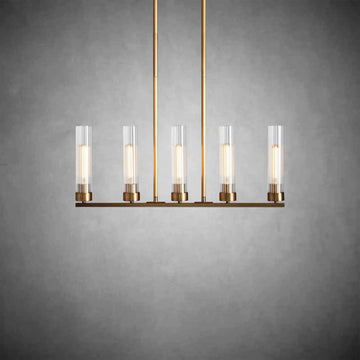 KL Andreaso Glass Linear Chandelier
