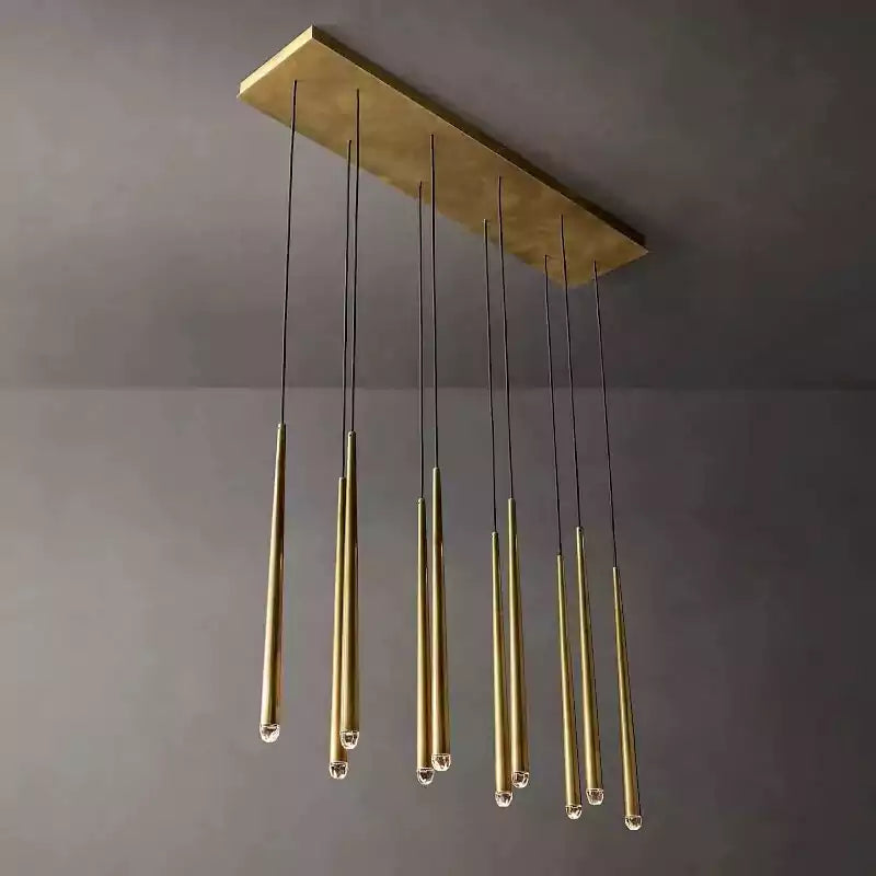 KL Aquita Linear Chandelier 48"