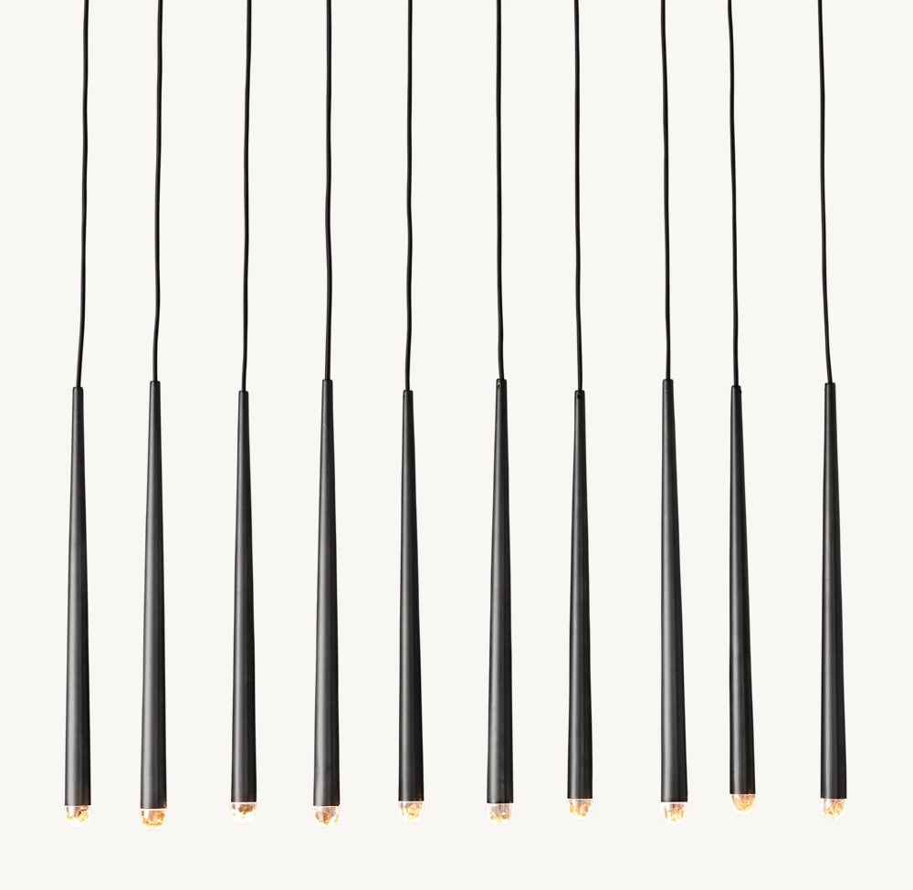 KL Aquita Linear Chandelier 48"