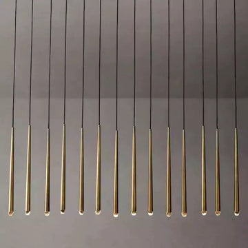 KL Aquita Linear Chandelier 72"