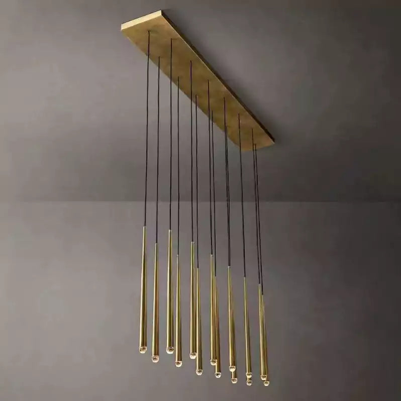 KL Aquita Linear Chandelier 72"