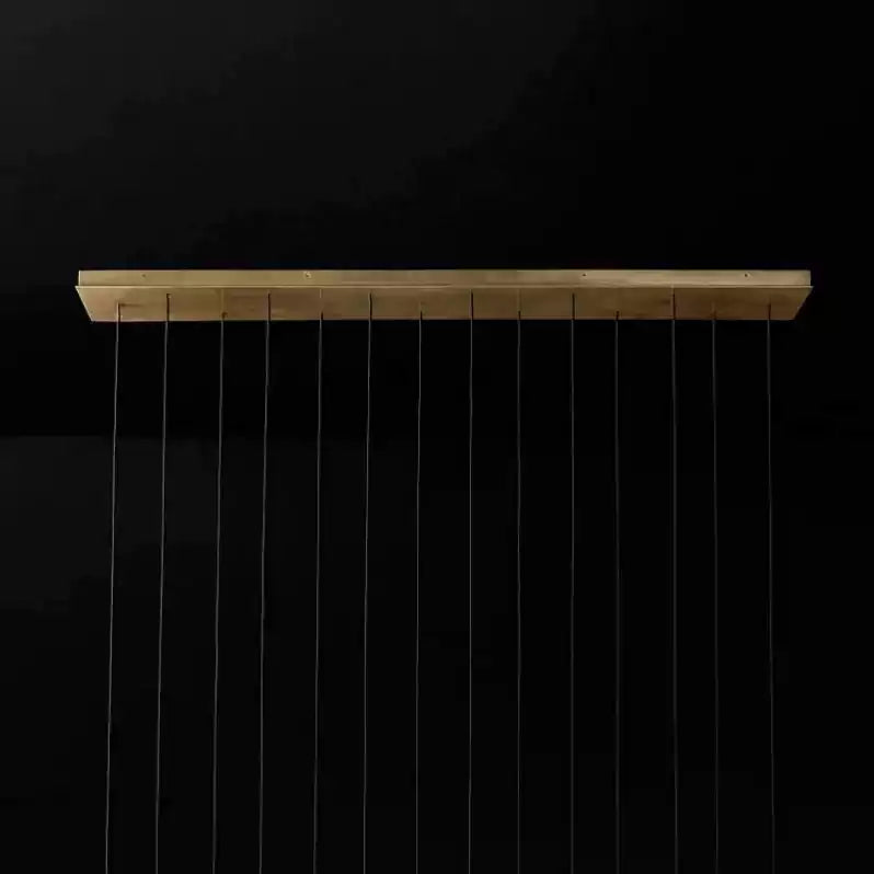 KL Aquita Linear Chandelier 72"
