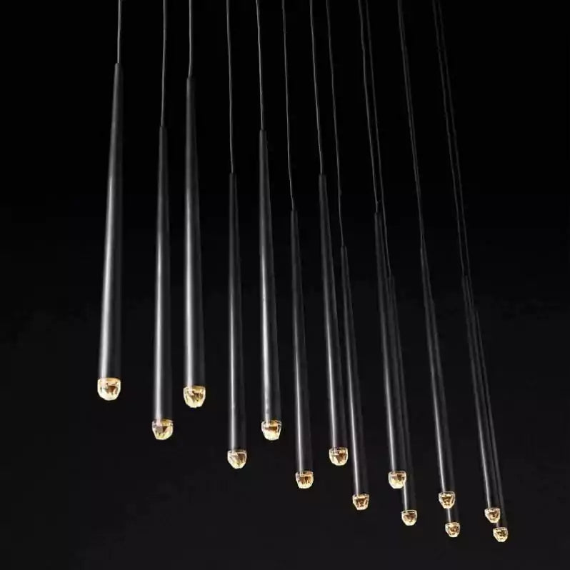 KL Aquita Linear Chandelier 72"