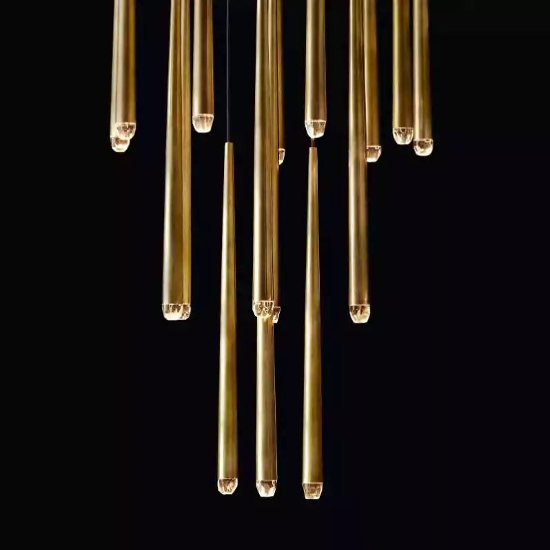 KL Aquita Round Chandelier 24"