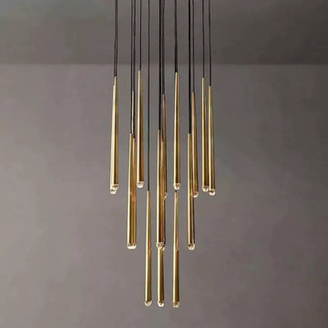 Aquitain Faceted Cluster Round Chandelier 30"