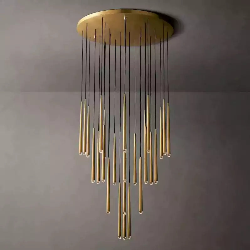 KL Aquita Round Chandelier 48"