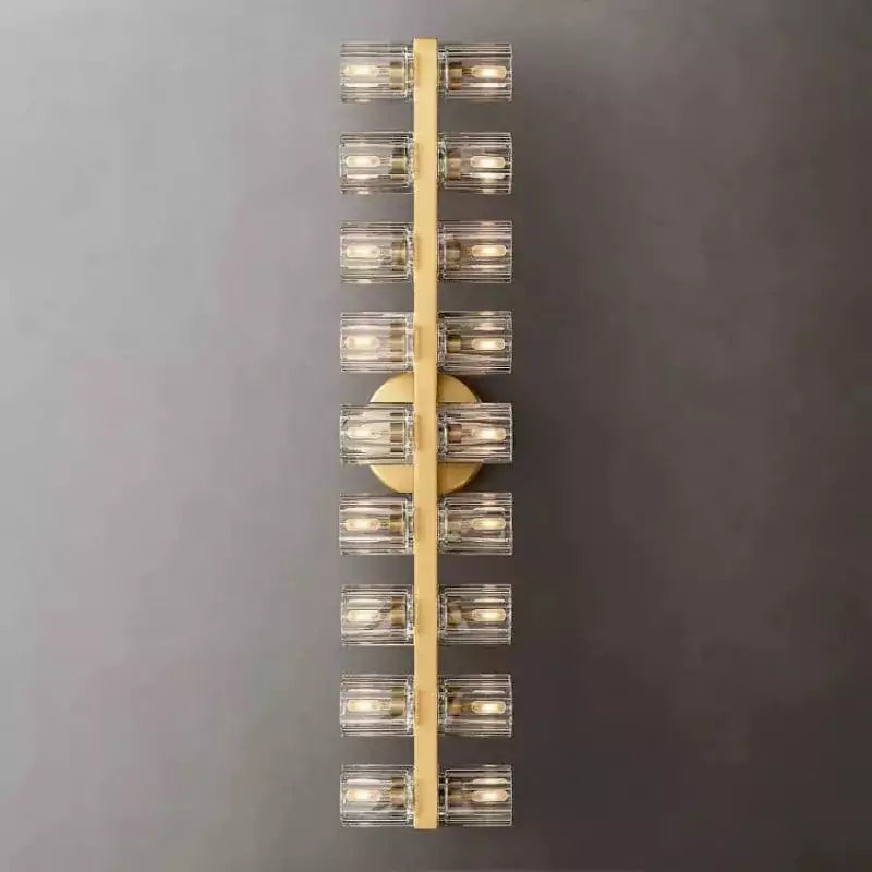 KL Arcachen Glass 18 Lights Wall Sconce