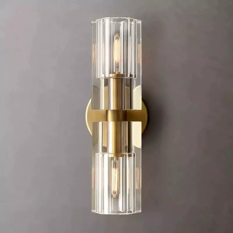 KL Arcachen Glass Linear Wall Sconce