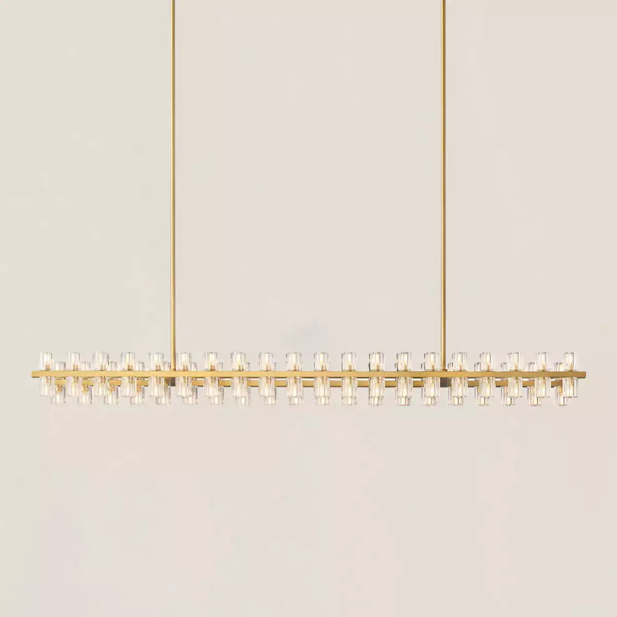 KL Arcachen LED Rectangular Chandelier 72"