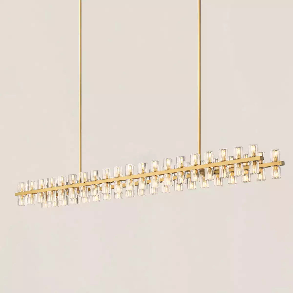 KL Arcachen LED Rectangular Chandelier 72"