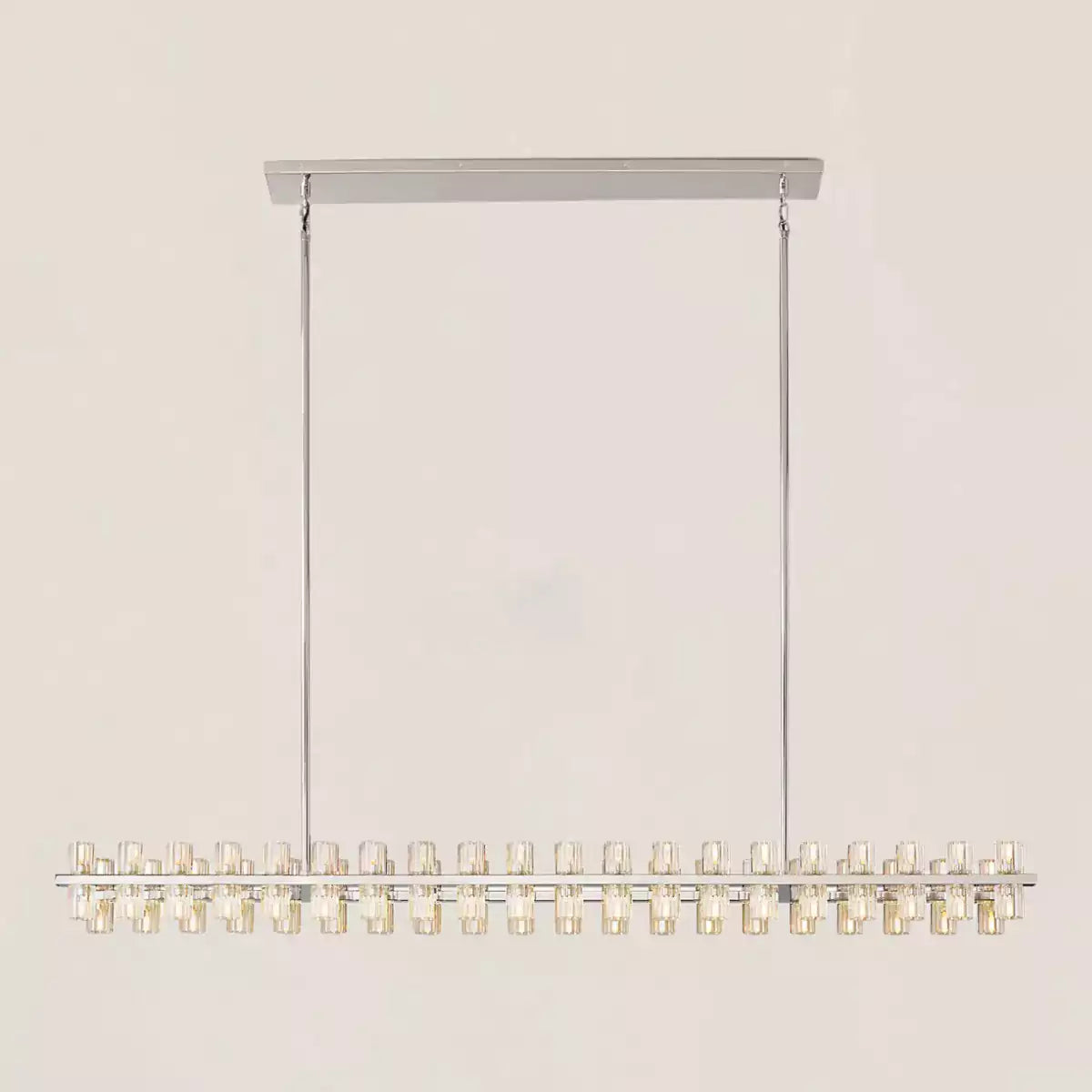 KL Arcachen LED Rectangular Chandelier 72"