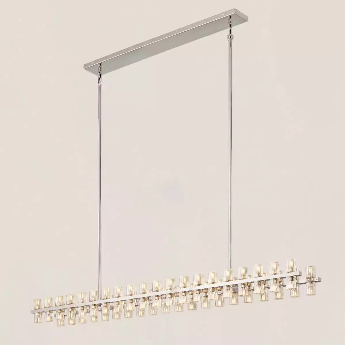 KL Arcachen LED Rectangular Chandelier 72"