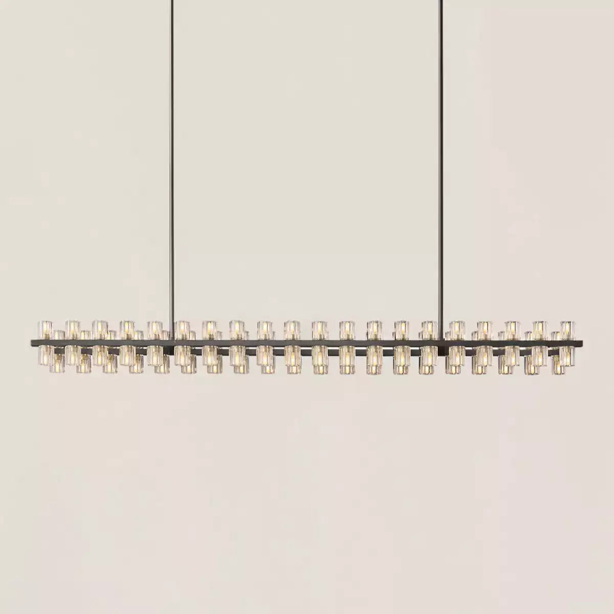 KL Arcachen LED Rectangular Chandelier 72"