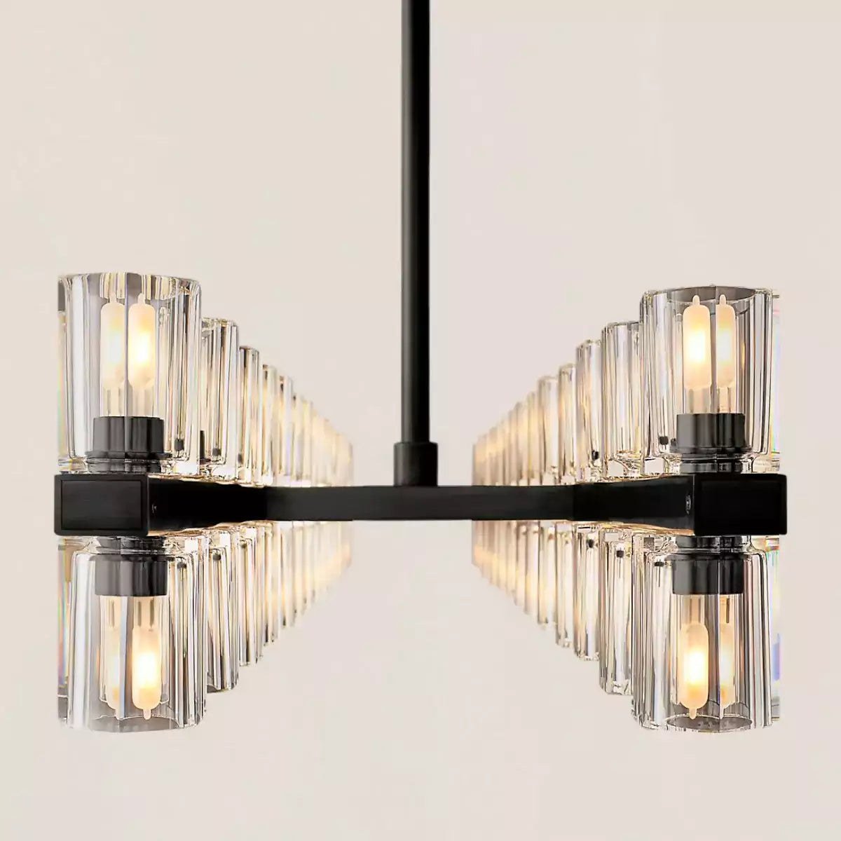 KL Arcachen LED Rectangular Chandelier 54"