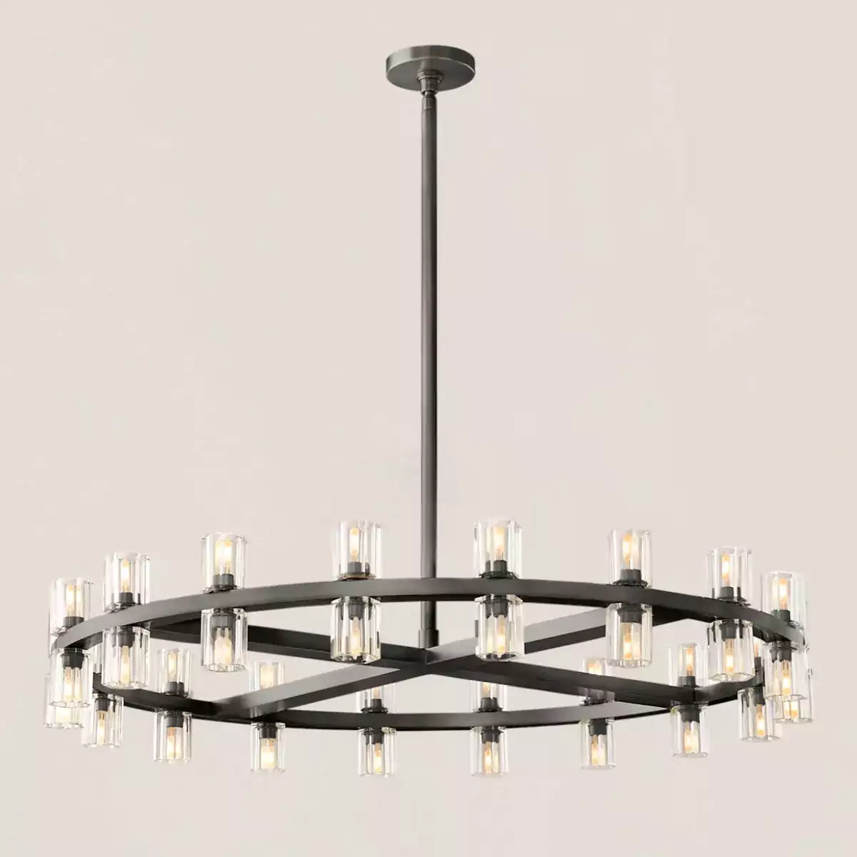 KL Arcachen LED Round Chandelier 36"