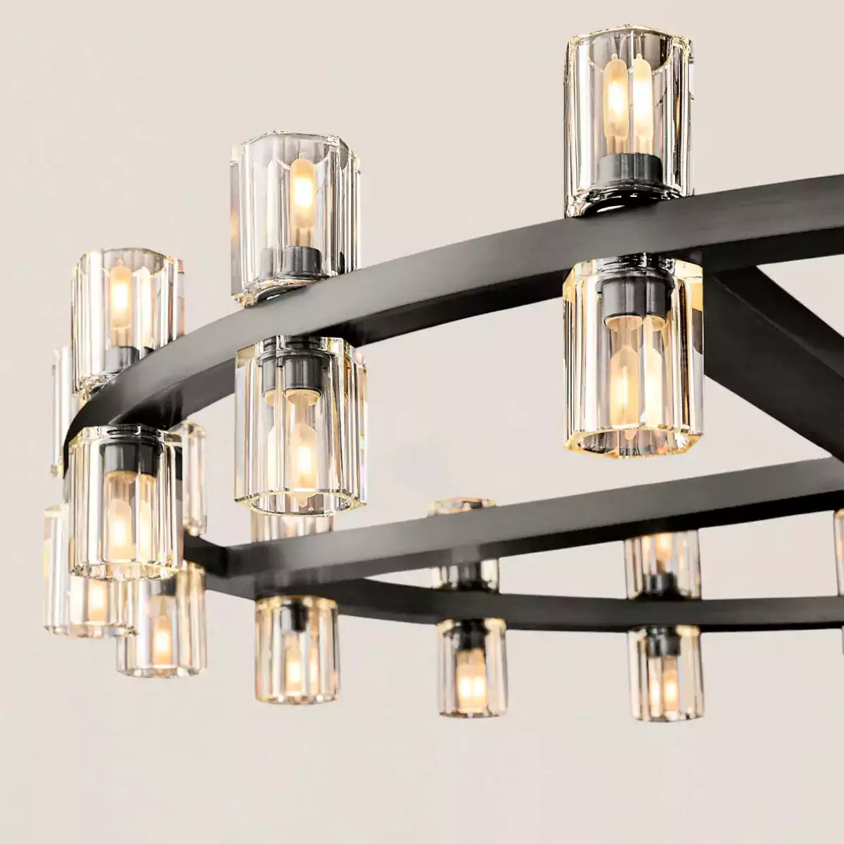 KL Arcachen LED Round Chandelier 36"