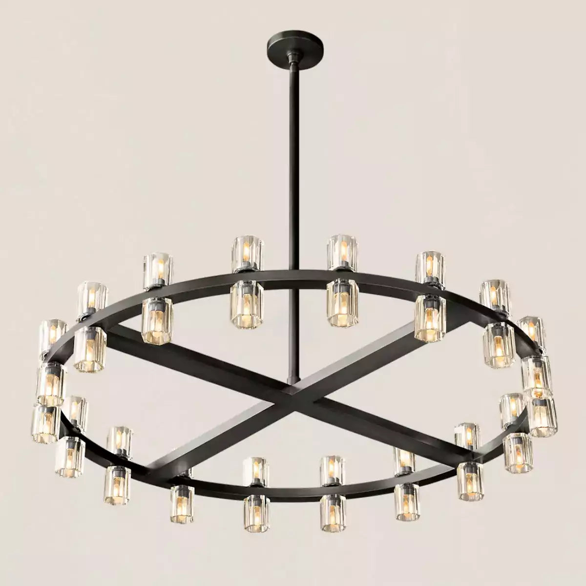 KL Arcachen LED Round Chandelier 36"