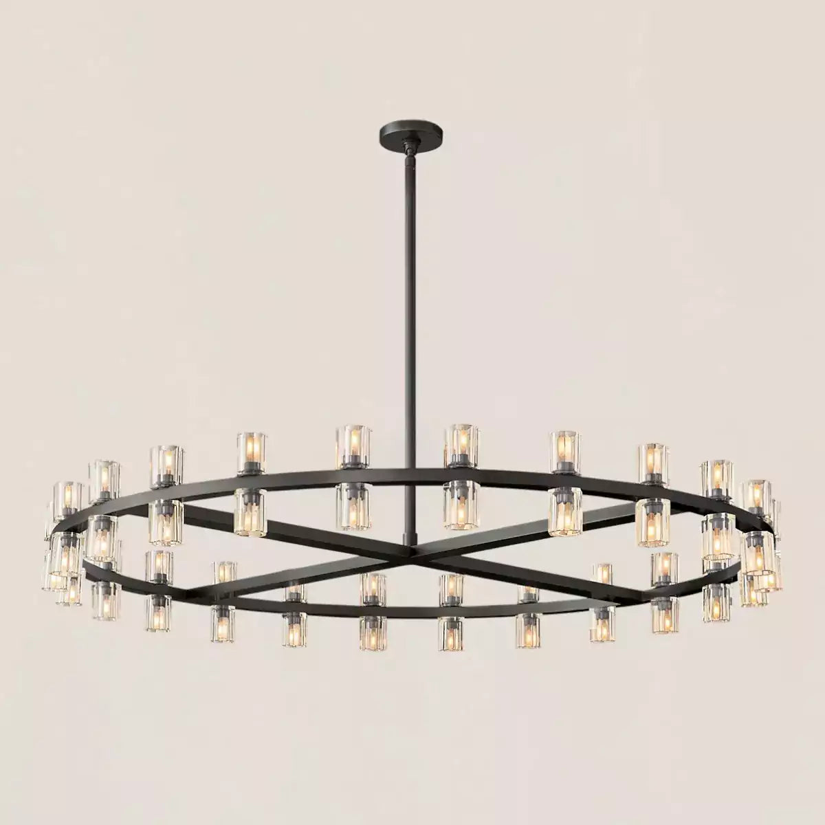 KL Arcachen LED Round Chandelier 48"