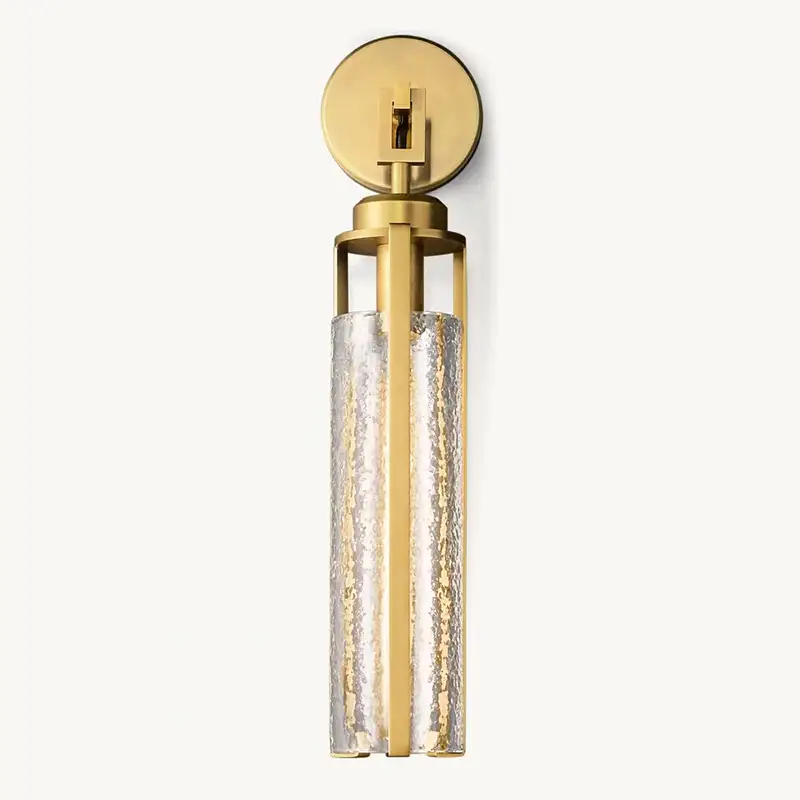 KL Arpage Glass Shade Cylinder Sconce