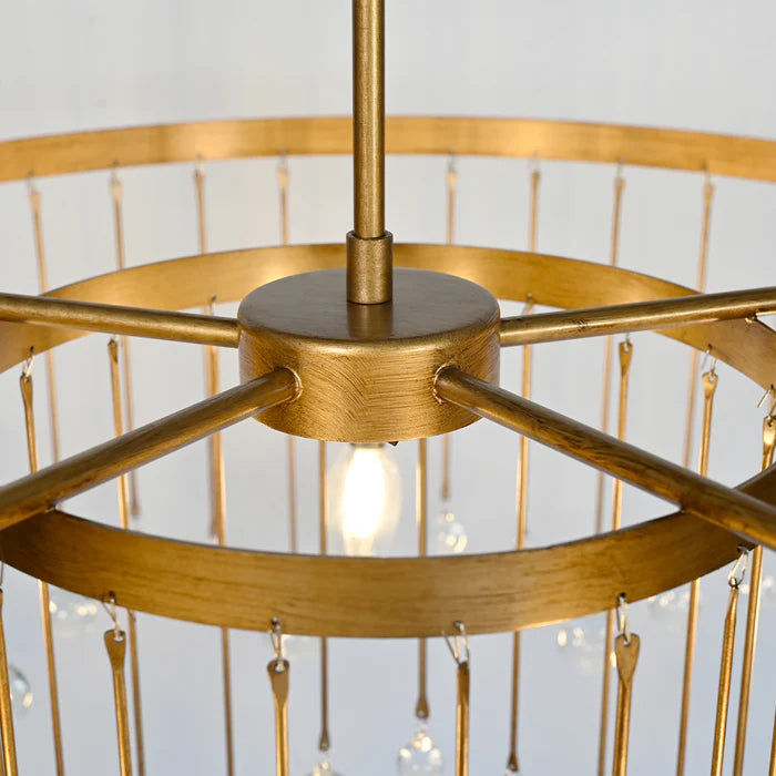 KL Aubray Round Chandelier