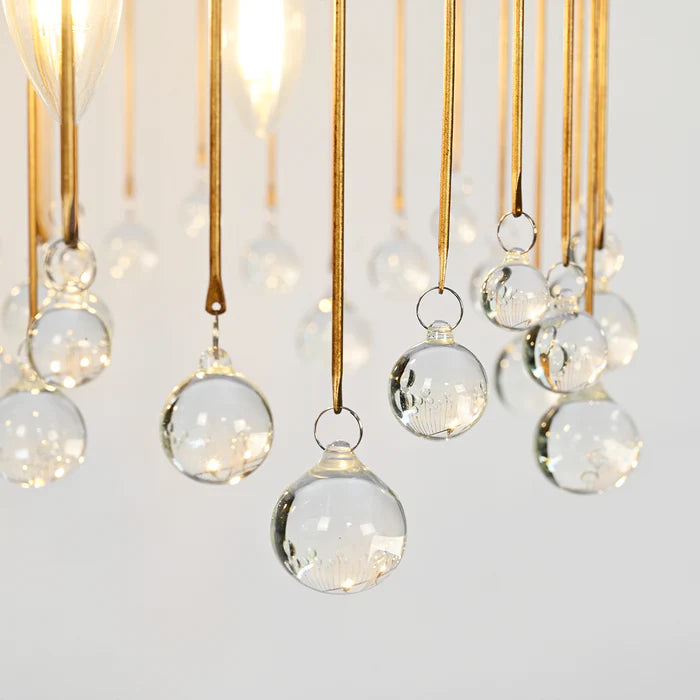 KL Aubray Round Chandelier